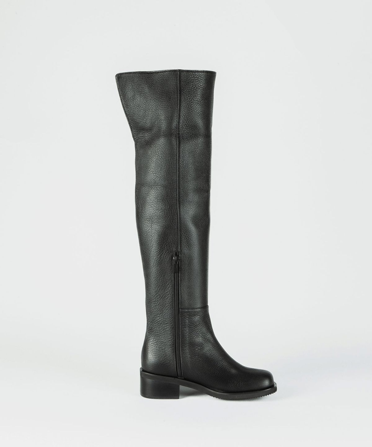 트윗비피(TWVP) 리페이 니하이 시어링 부츠 Re Fei Knee-High Shearing Boots 23F51BK