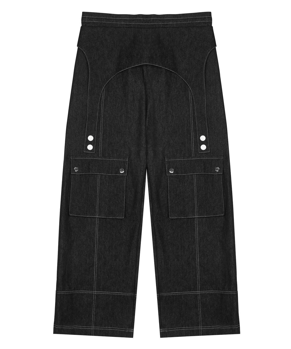 러브이즈트루(LUVISTRUE) AM ZIPPER PANTS(BLACK)