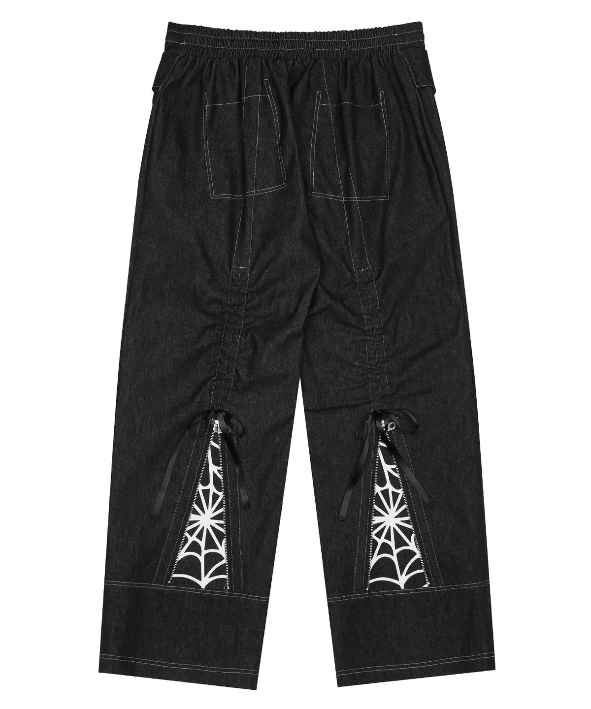 러브이즈트루(LUVISTRUE) AM ZIPPER PANTS(BLACK)