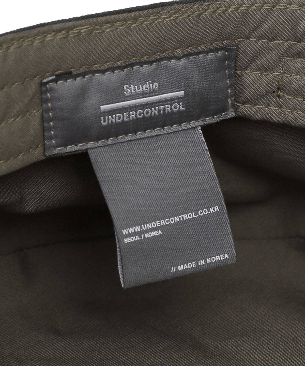 언더컨트롤 스튜디오(UNDERCONTROL STUDIO) 겨울 체크패턴 베레모 FULL MOON BERET / WOOL CHECK / FOREST GREEN