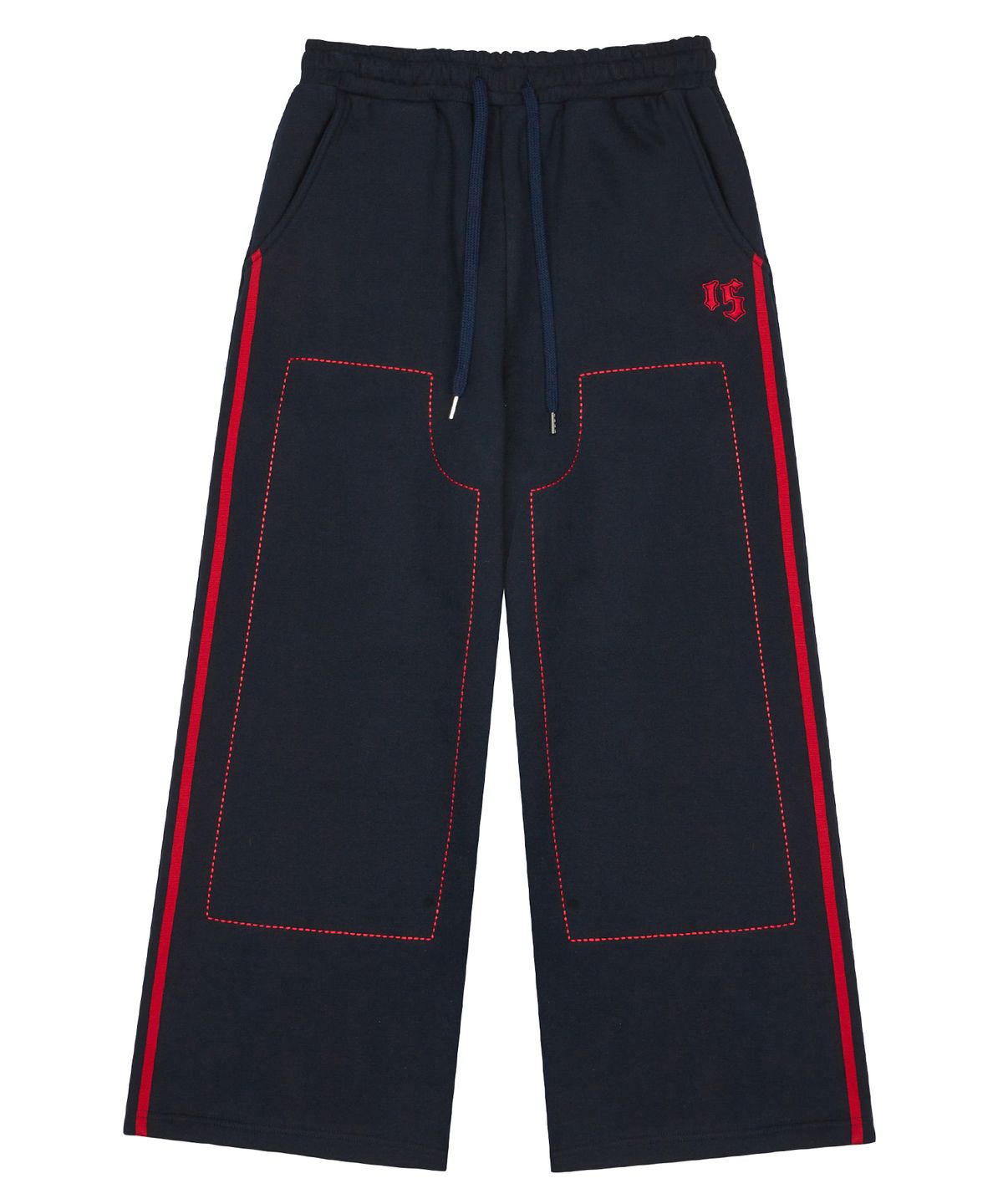 러브이즈트루(LUVISTRUE) AM STITCH LINE PANTS(NAVY)
