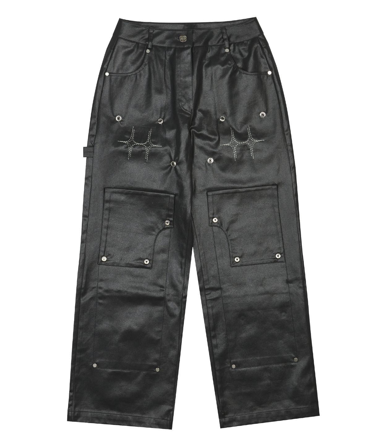 러브이즈트루(LUVISTRUE) AM SNAP PANTS(CHARCOAL)