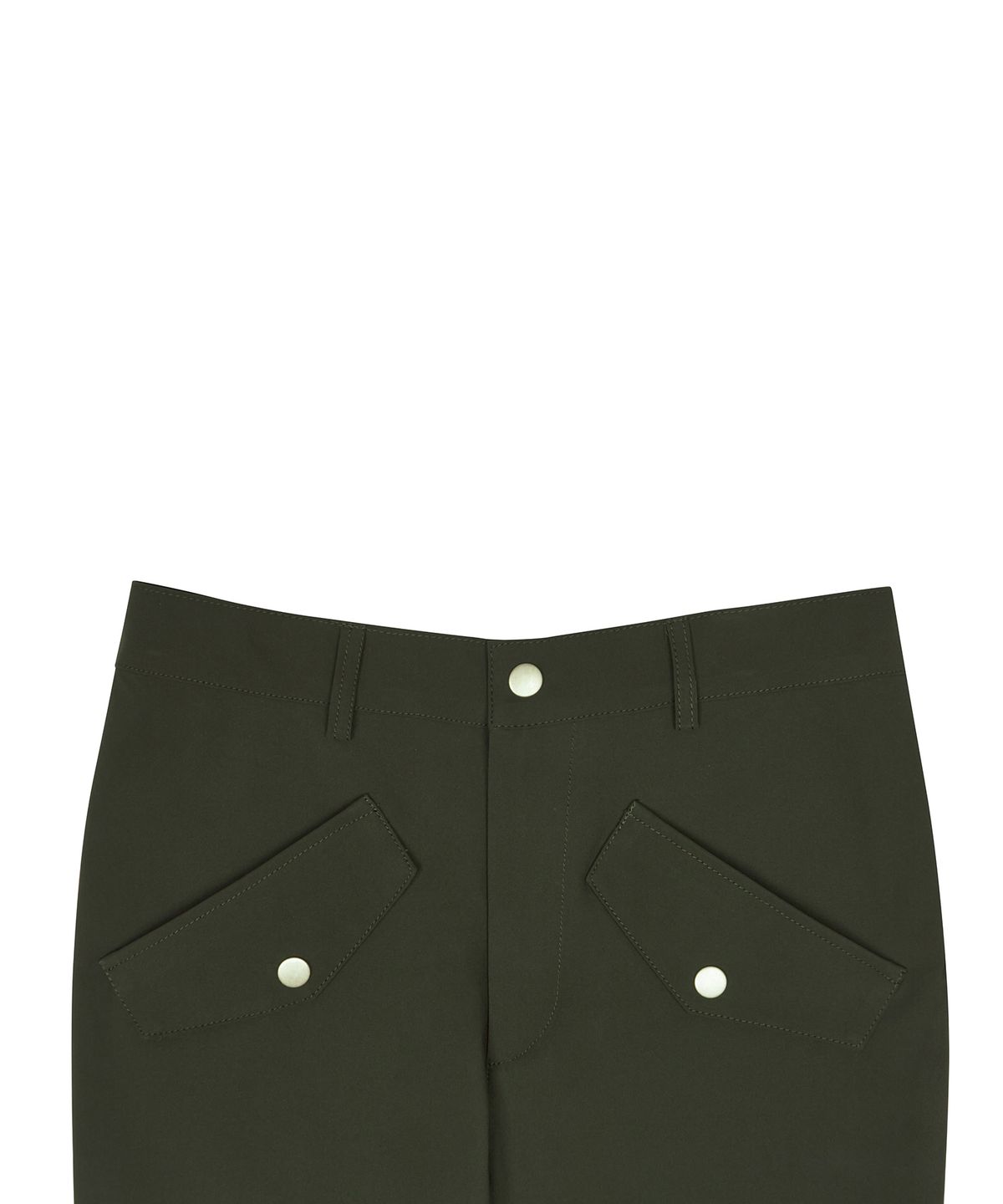 러브이즈트루(LUVISTRUE) AM NYLON TUCK BOOTSCUT PANTS(KHAKI)