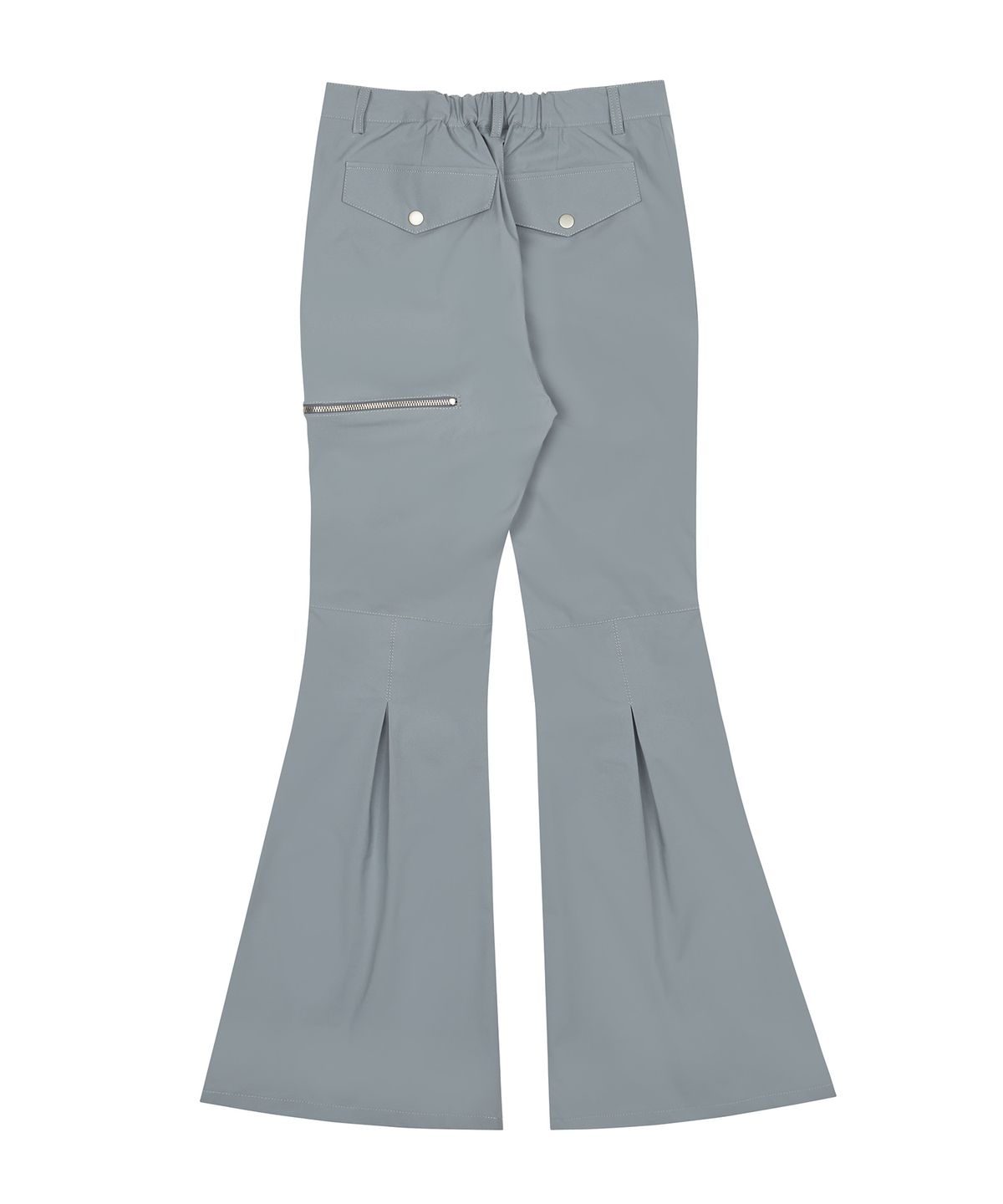 러브이즈트루(LUVISTRUE) AM NYLON TUCK BOOTSCUT PANTS(GRAY)