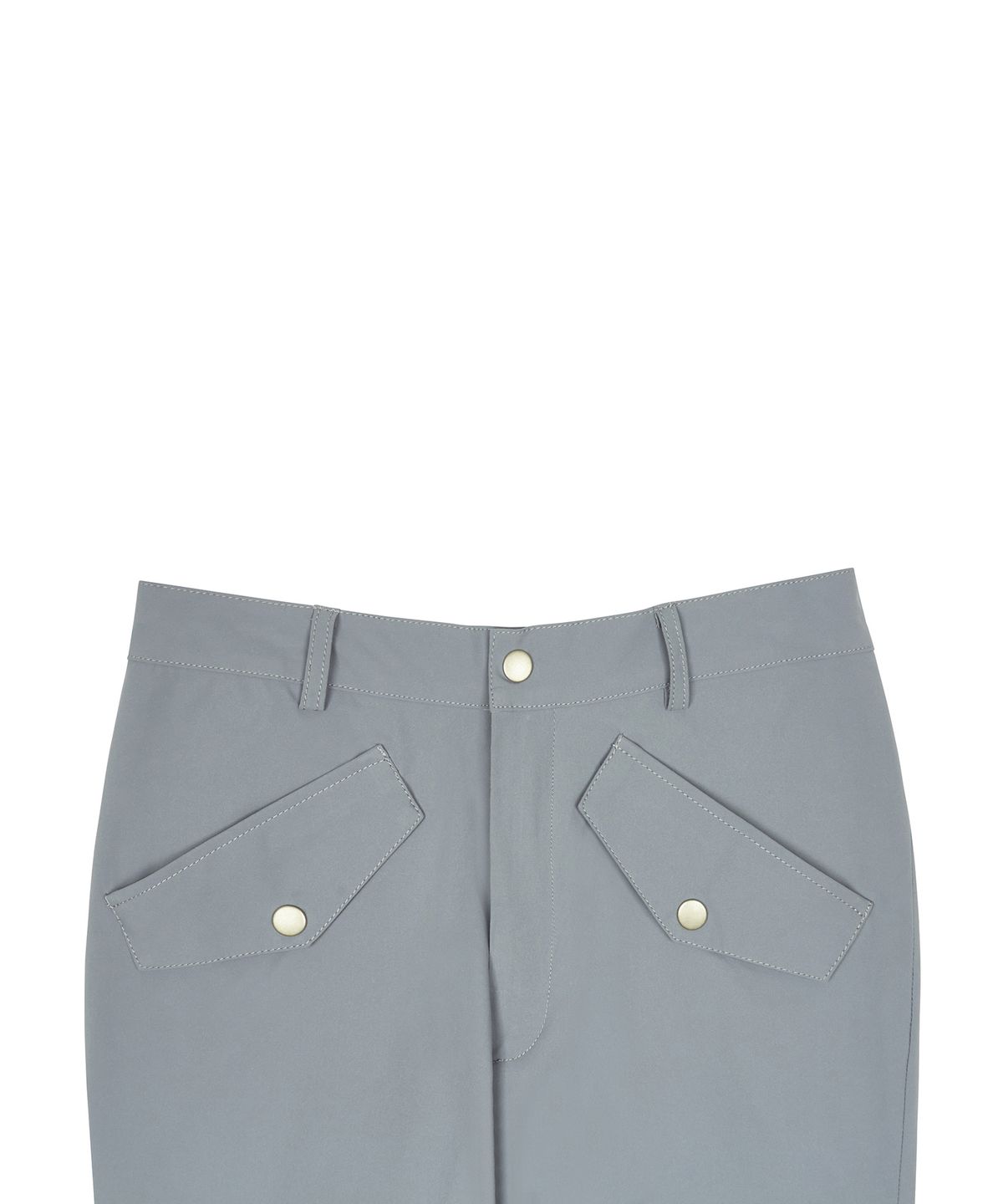 러브이즈트루(LUVISTRUE) AM NYLON TUCK BOOTSCUT PANTS(GRAY)