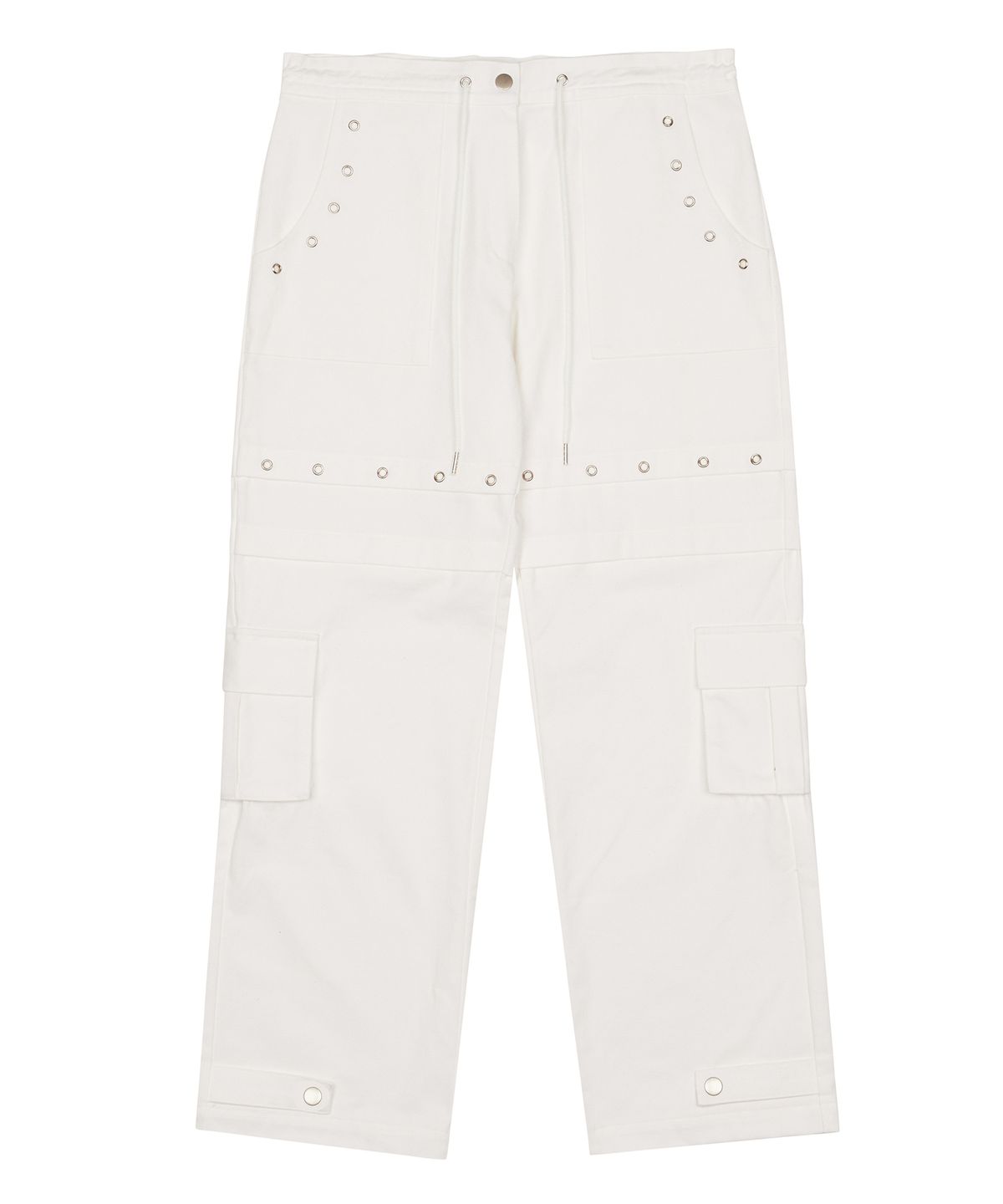 러브이즈트루(LUVISTRUE) AM EYELET PANTS(WHITE)