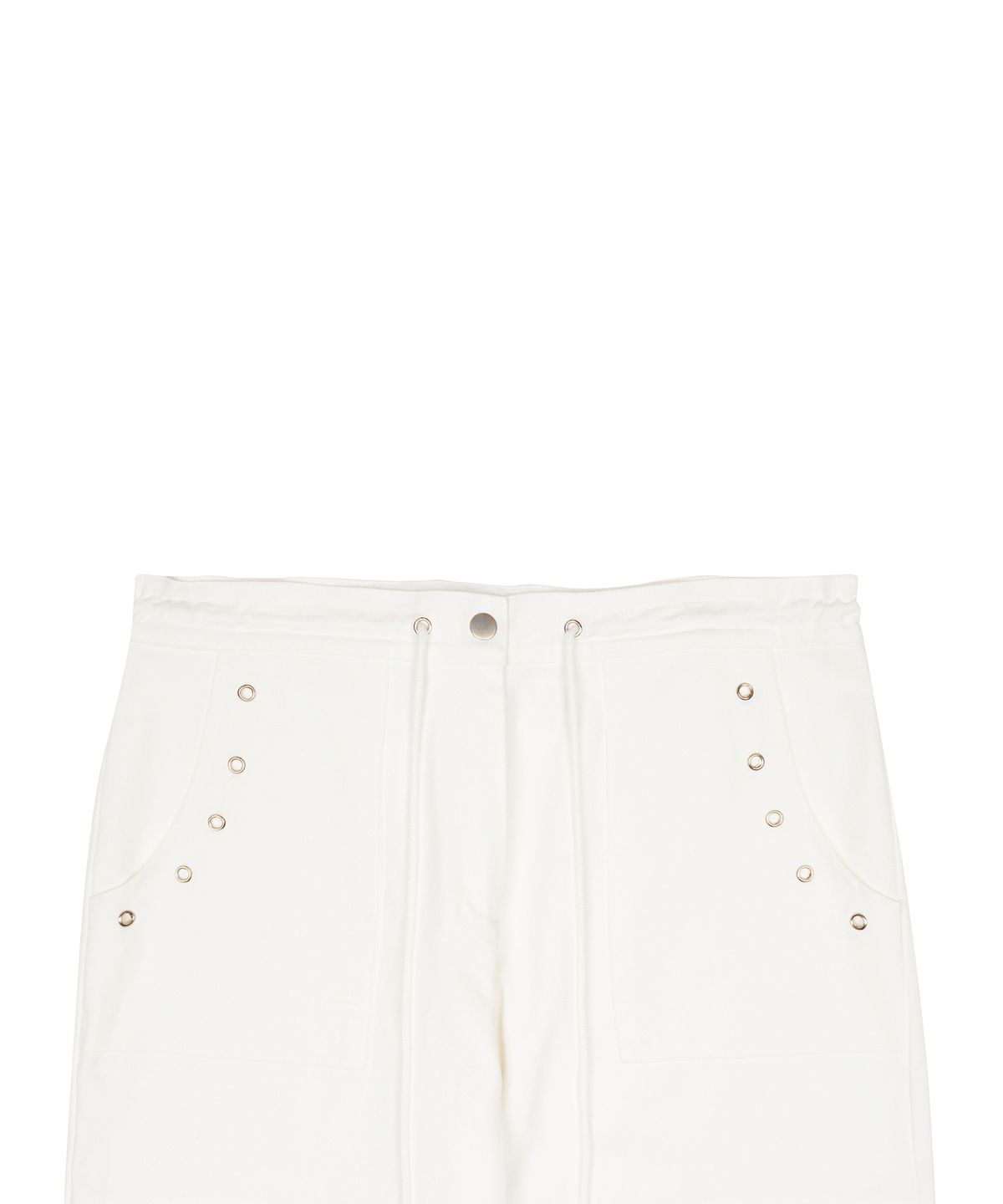 러브이즈트루(LUVISTRUE) AM EYELET PANTS(WHITE)