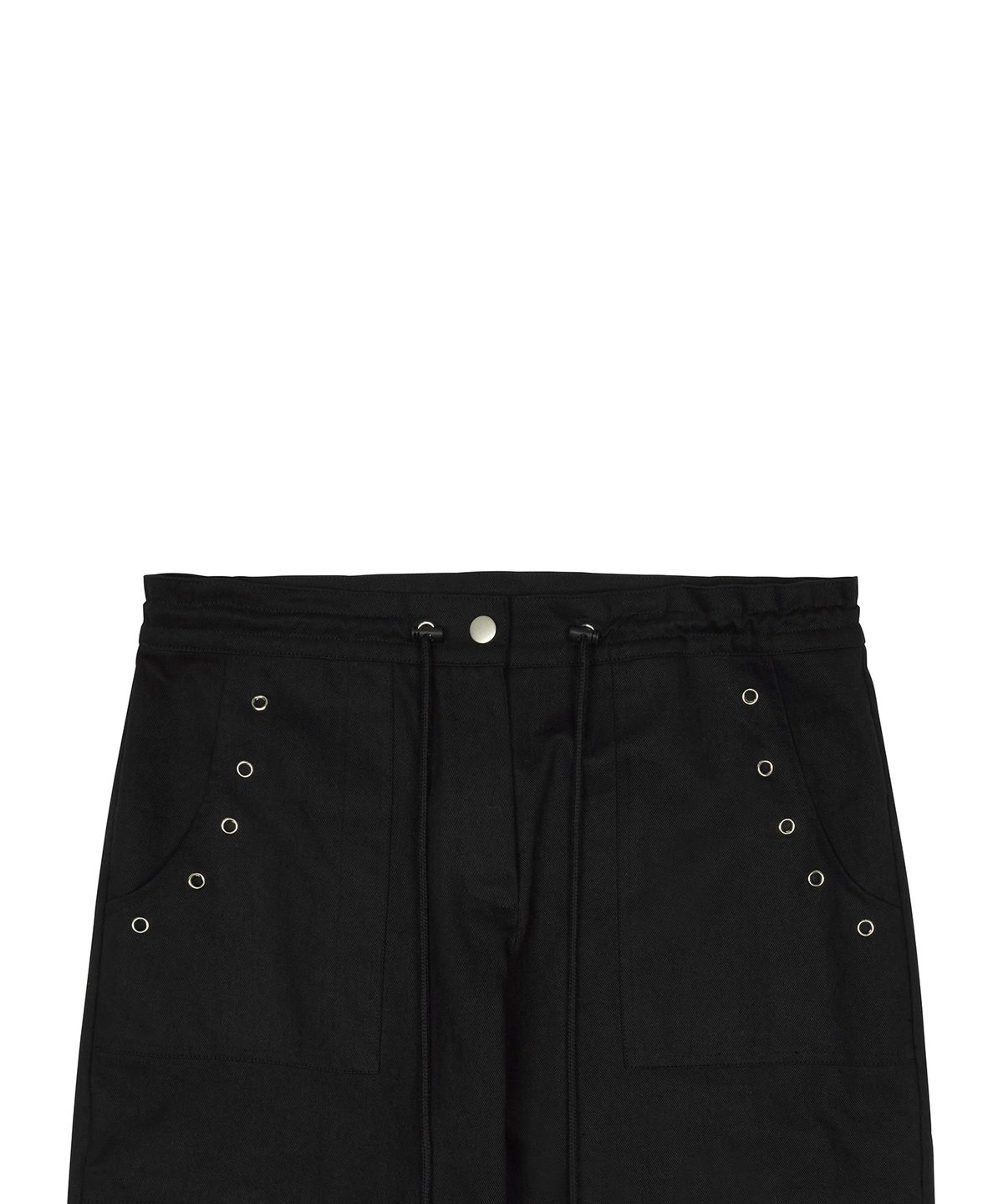 러브이즈트루(LUVISTRUE) AM EYELET PANTS(BLACK)