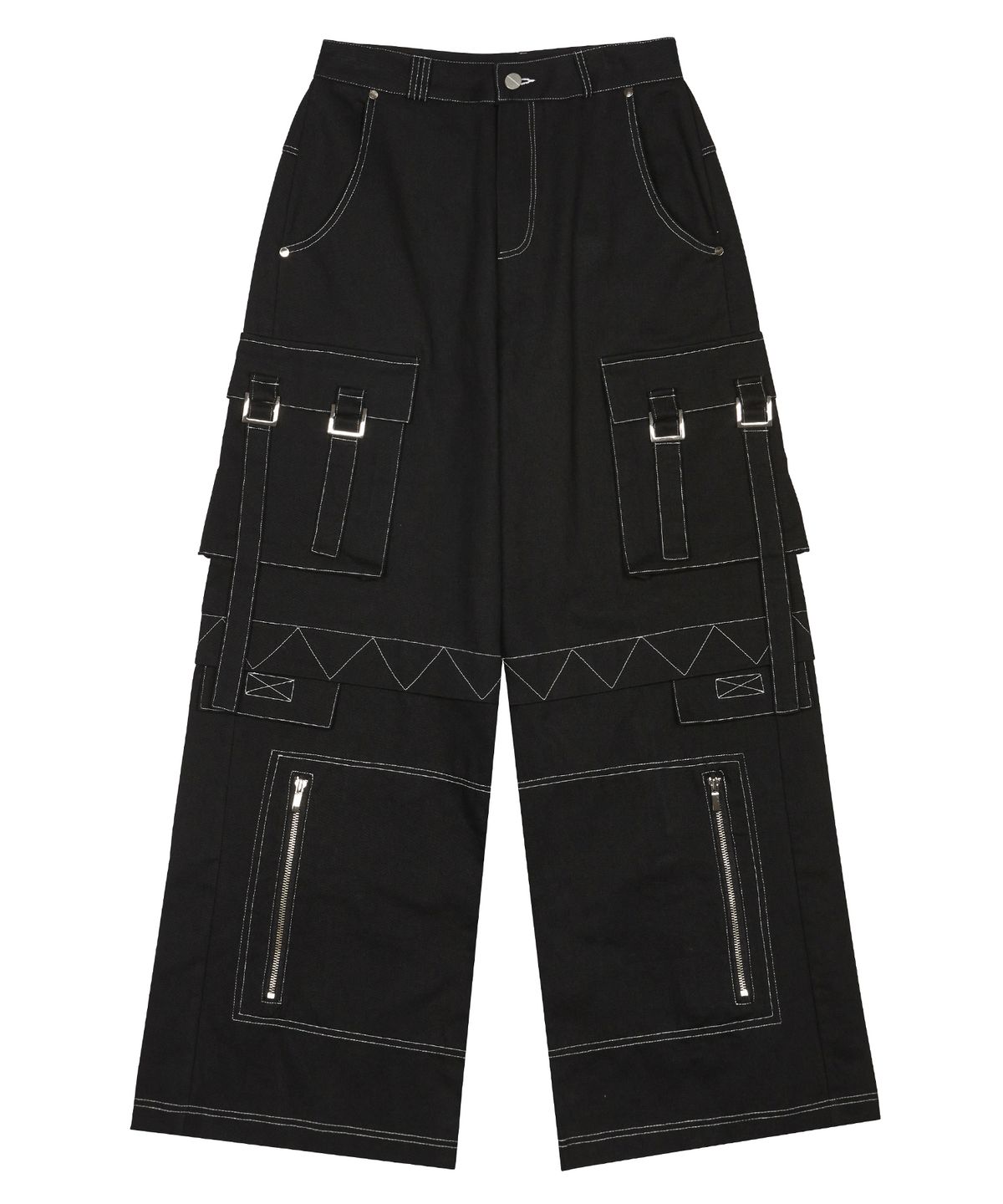 러브이즈트루(LUVISTRUE) AM CARGO PANTS(BLACK)