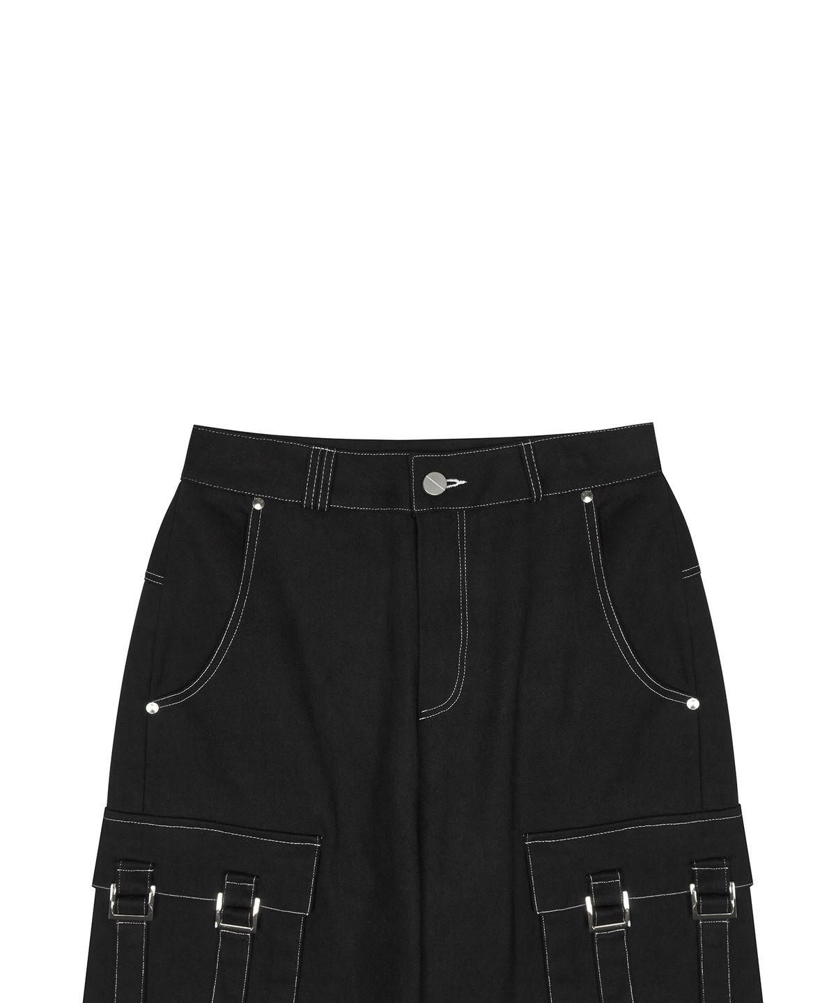 러브이즈트루(LUVISTRUE) AM CARGO PANTS(BLACK)