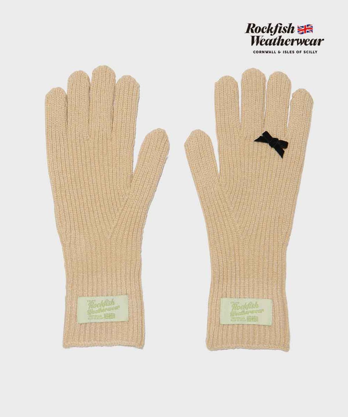락피쉬웨더웨어(ROCKFISH WEATHERWEAR) [쇼핑백증정]RIBBON LONG GLOVES with SILVER BAG - 4color
