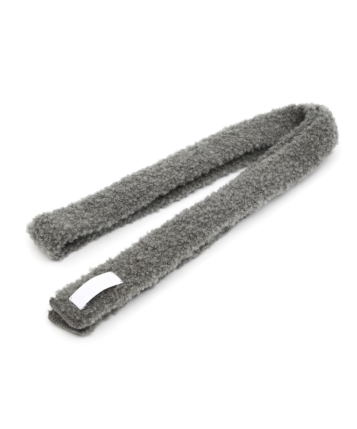 언더컨트롤 스튜디오(UNDERCONTROL STUDIO) 모헤어 부클 롱 겨울 여성 방한 목도리 머플러 LINE MUFFLER / MOHAIR BOUCLE / CHARCOAL