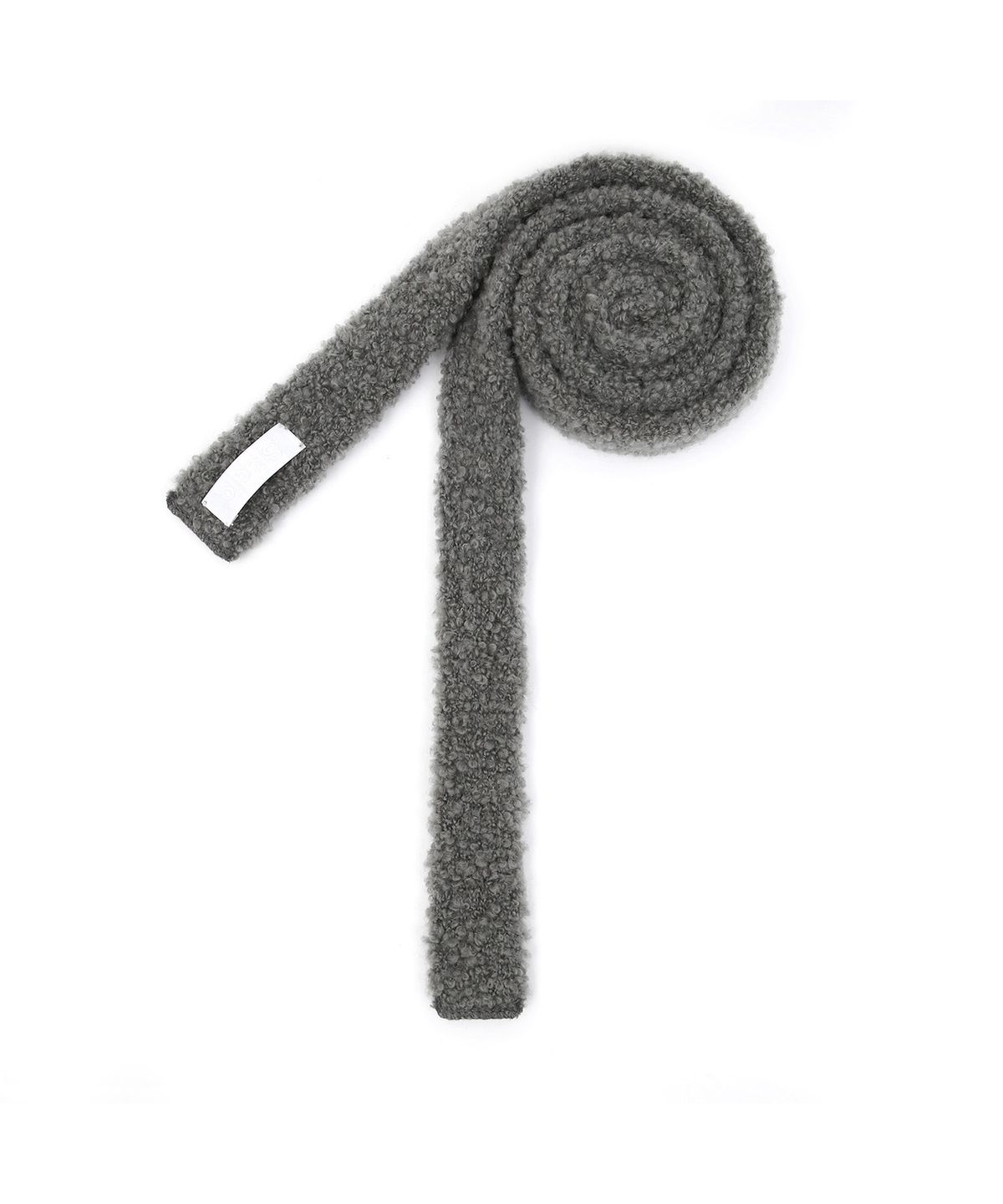 언더컨트롤 스튜디오(UNDERCONTROL STUDIO) 모헤어 부클 롱 겨울 여성 방한 목도리 머플러 LINE MUFFLER / MOHAIR BOUCLE / CHARCOAL