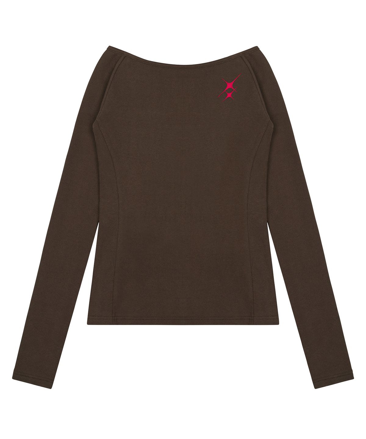 러브이즈트루(LUVISTRUE) AM LAYERED TEE(BROWN)