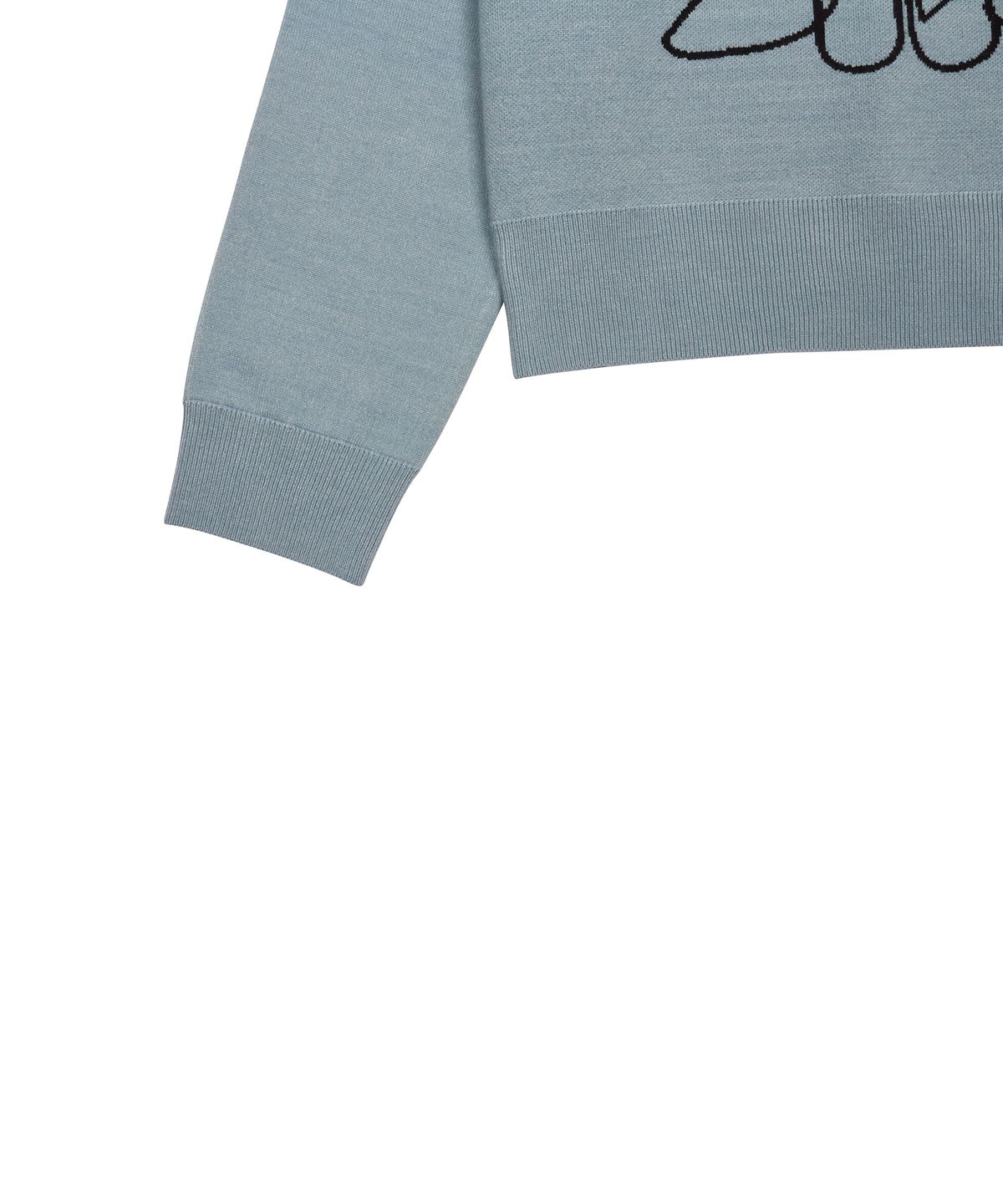 러브이즈트루(LUVISTRUE) AM CUTE RABBIT KNIT (SKY BLUE)