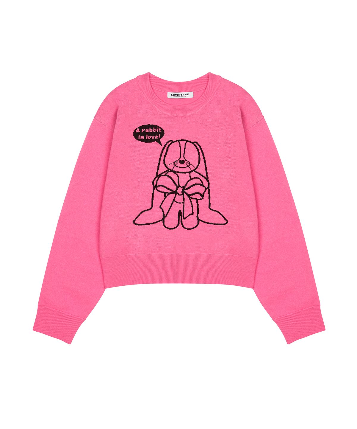 러브이즈트루(LUVISTRUE) AM CUTE RABBIT KNIT (PINK)