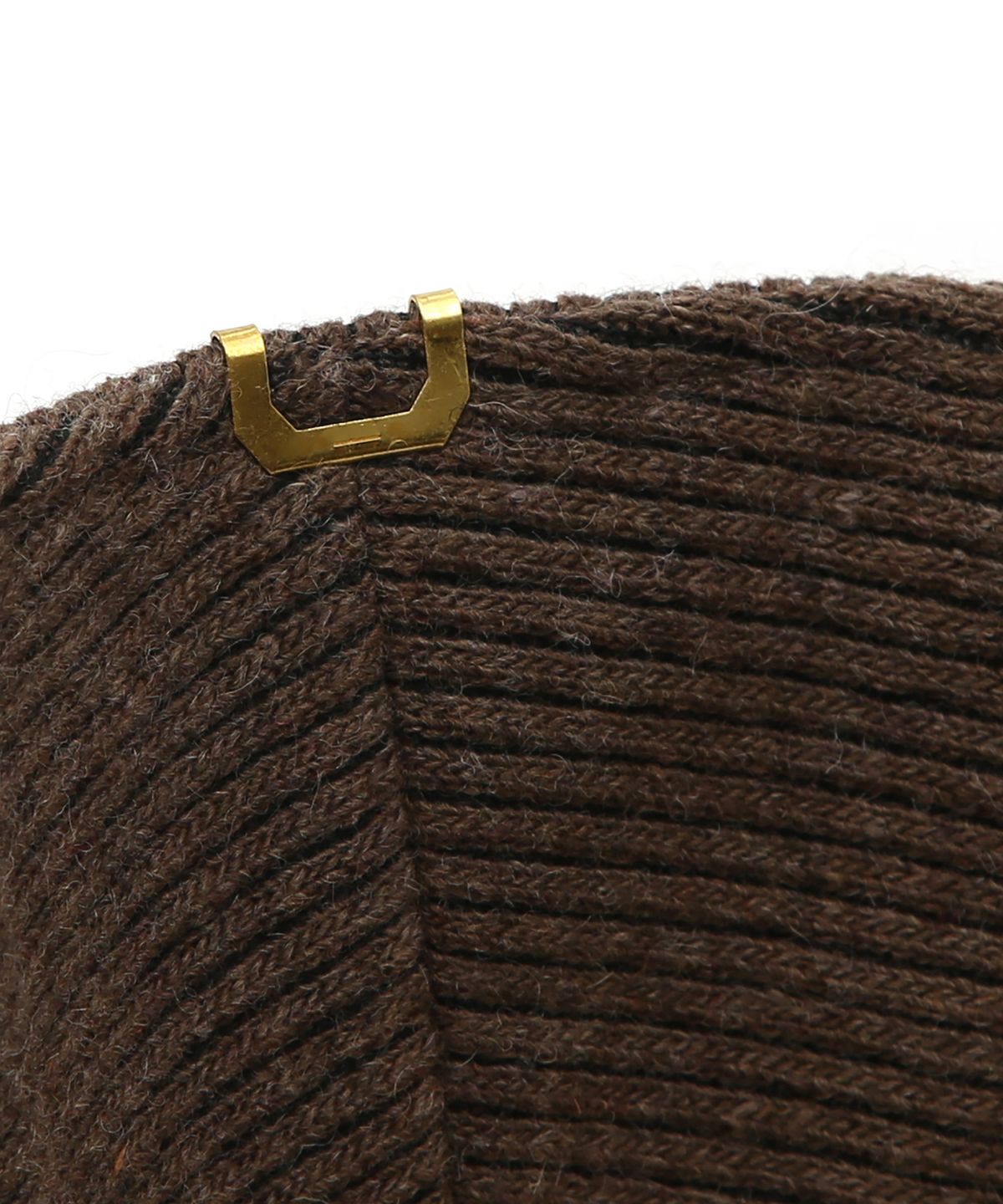 언더컨트롤 스튜디오(UNDERCONTROL STUDIO) 겨울 니트 버킷햇 STAND BUCKET / STRIPE KNIT / M BROWN
