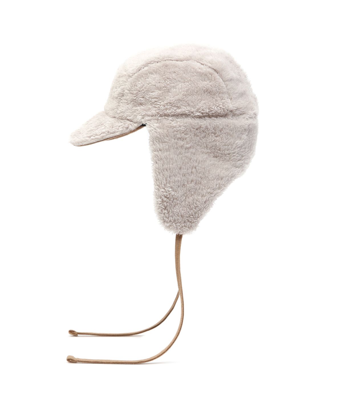 언더컨트롤 스튜디오(UNDERCONTROL STUDIO) 이어플랩 디테일 겨울 양면 방한 모자 TRAPPER HAT / REVERSE FUR / FLANNEL BEIGE