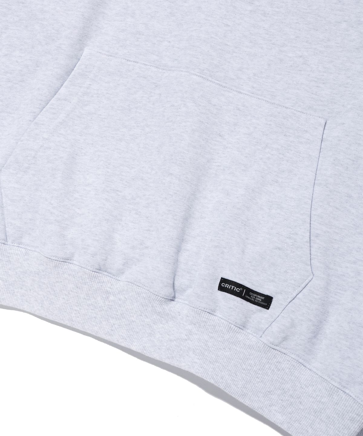 크리틱(CRITIC) SNOW WHITE WONDERLAND FRIENDS HOODIE LIGHT GREY