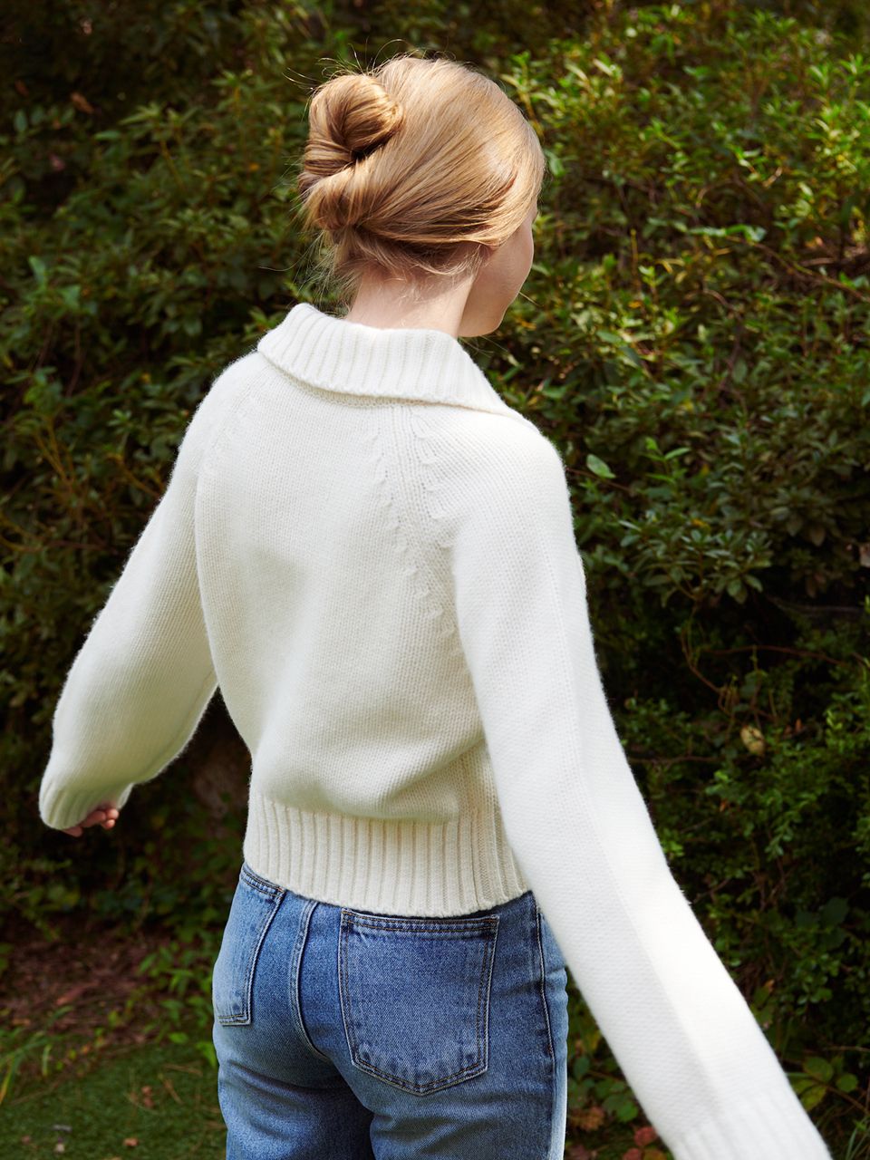 【RE_L】Buttering knit zip-up cardigan 3color /韓國 大人気 MUSINSA公式 | RE L Buttering knit zip-up cardigan (ivory)