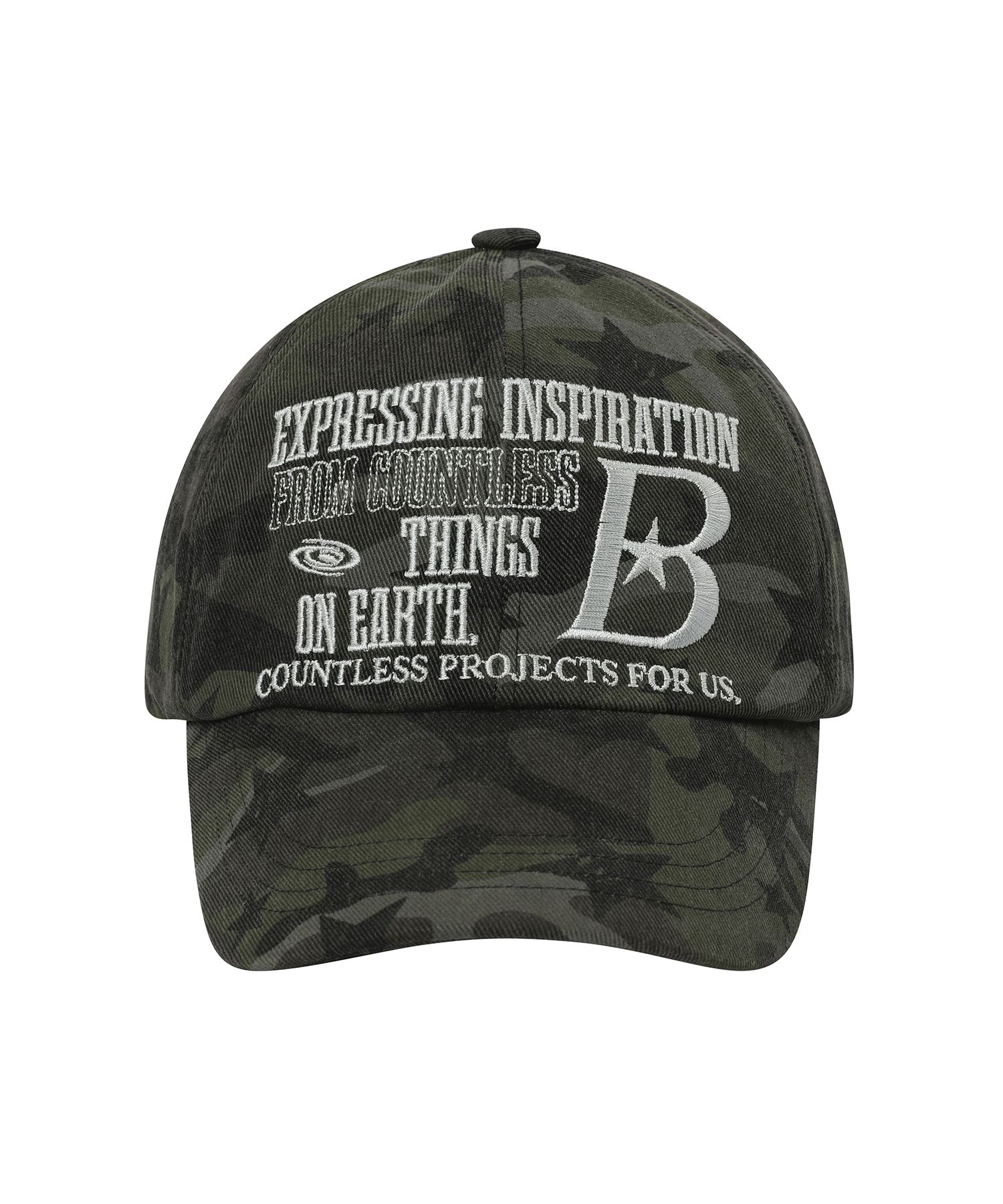【bauf】 ★韓国大人気★B LOGO ball cap black camo MUSINSA | BAUF B LOGO ball cap [star camo]