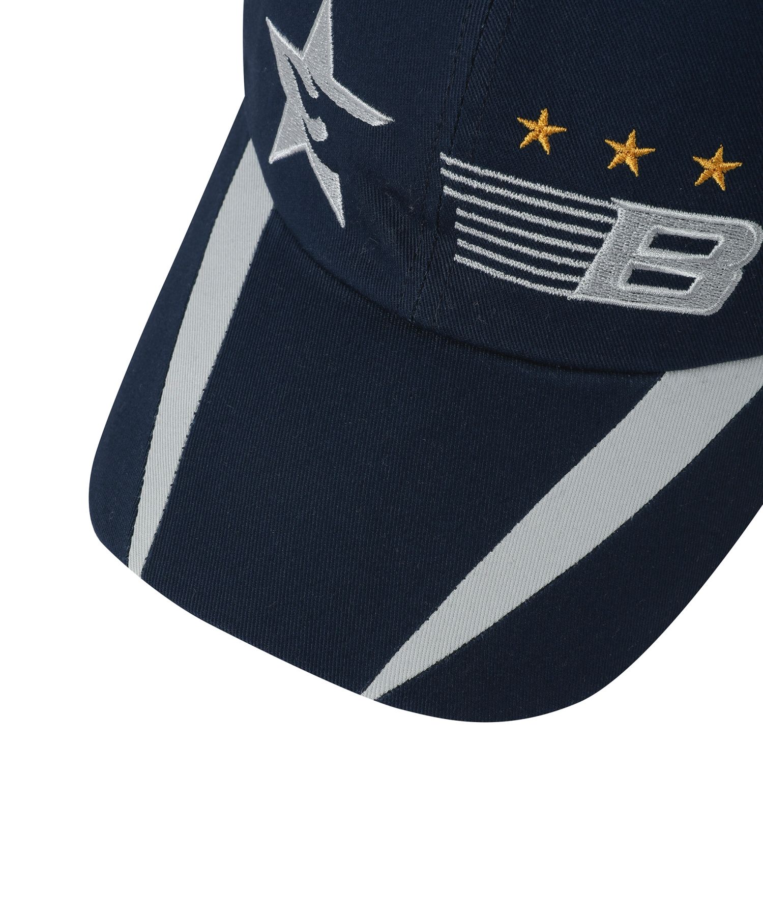 ★BAUF★ B STAR RACING BALL CAP NAVY MUSINSA | BAUF B STAR Racing Ball Cap [Navy]