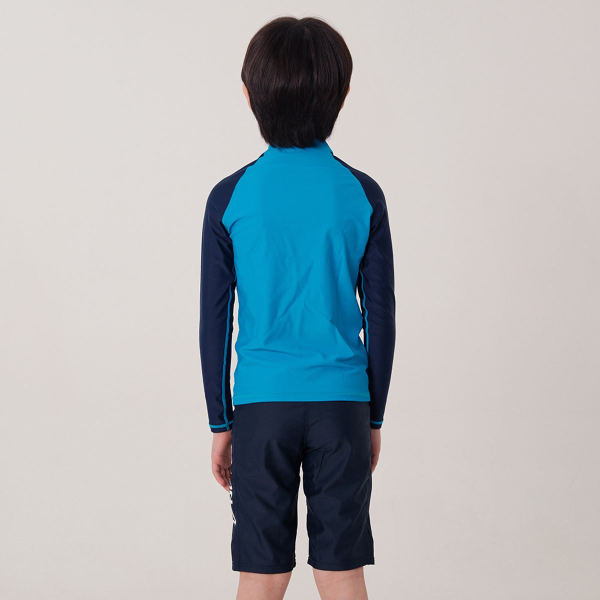 티에스스포츠(TS SPORTS) 아동수영복 긴팔 래쉬가드+5부바지 ABTK-M501(세트)