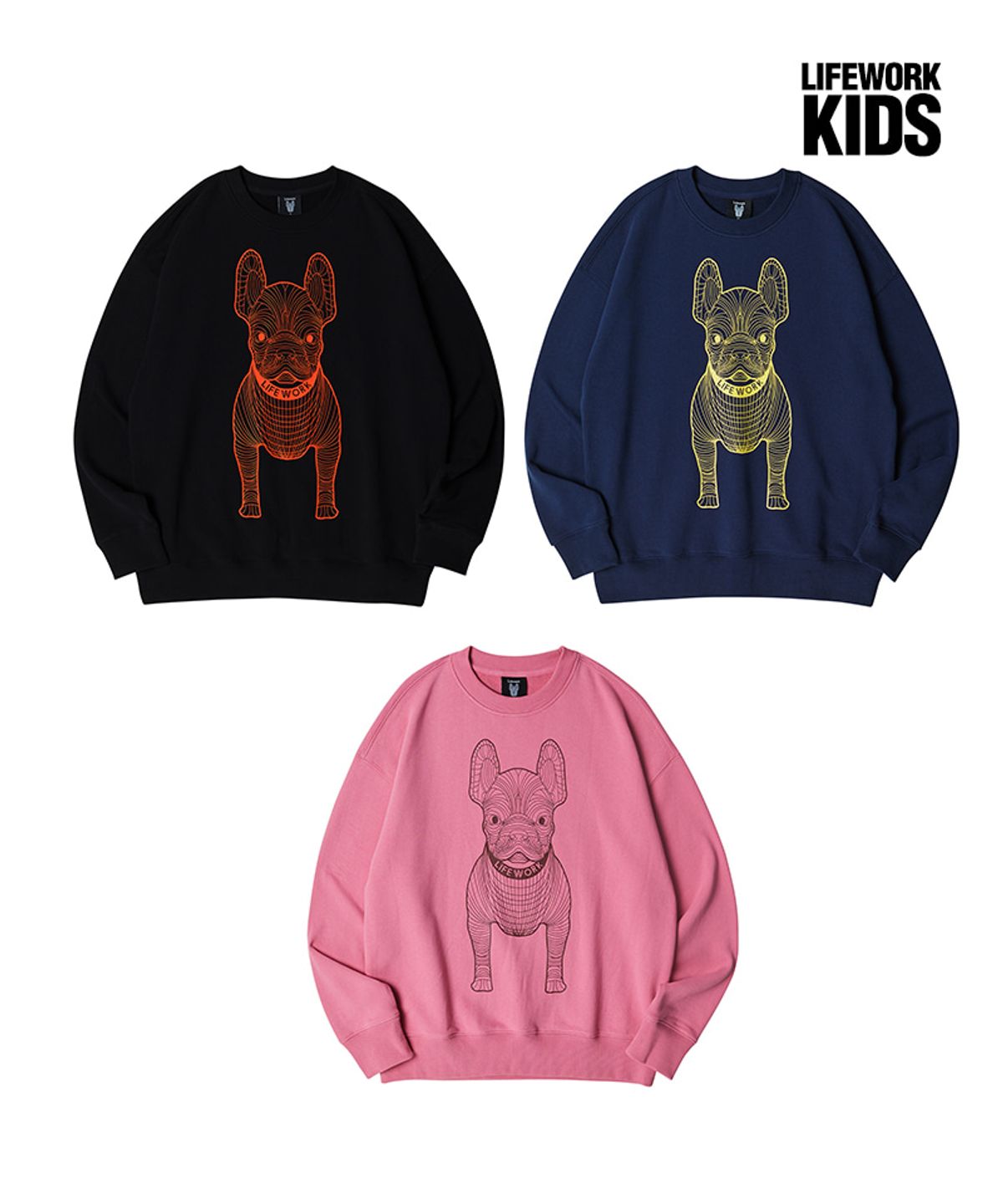 라이프워크 키즈(LIFEWORK KIDS) 키즈) 라독 맨투맨
