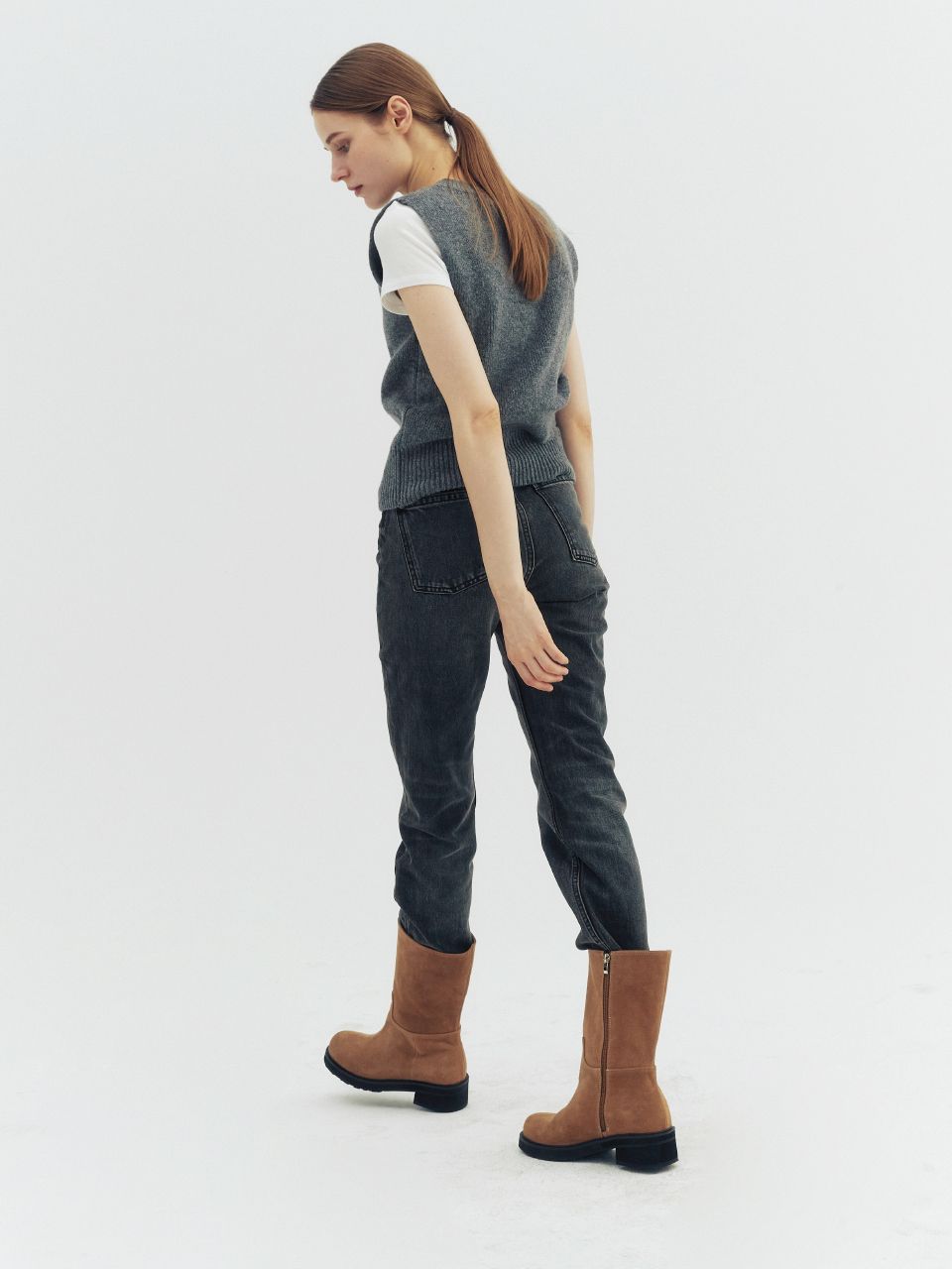 ◆KOMOREBI MUSEUM◆ Handmade Chunky Sole Platform Leather Mi Designer fashion, Seoul-fully created | W Concept