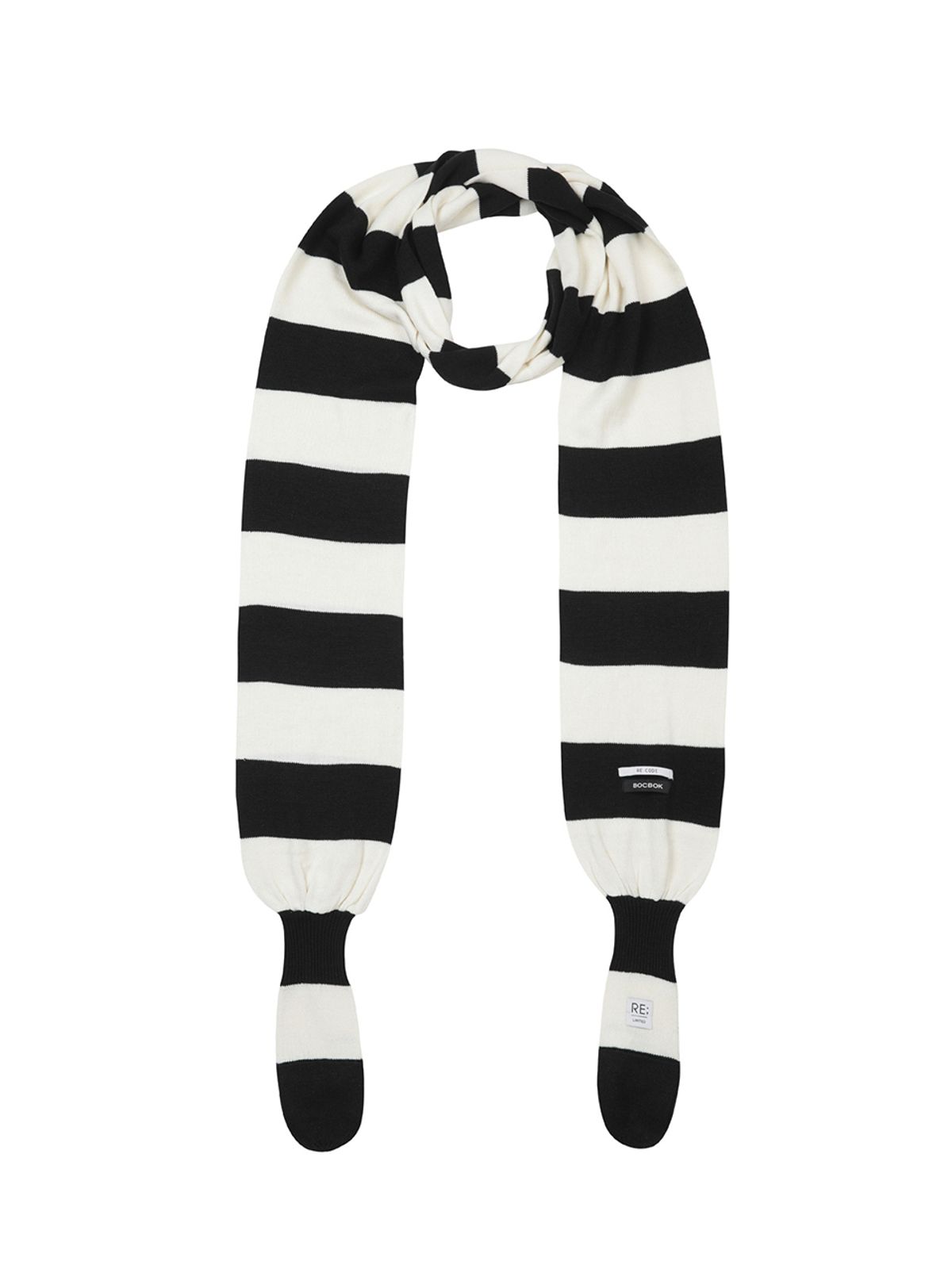 래코드(RECODE) Gloves Mixed Muffler_R0WAW23110IVX