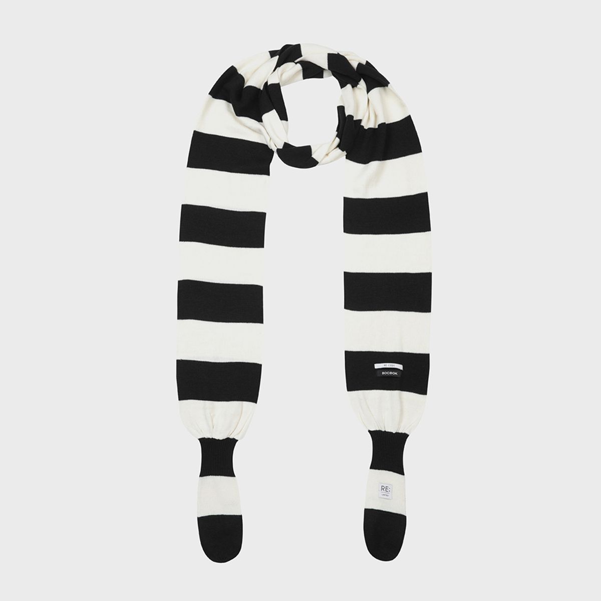 래코드(RECODE) Gloves Mixed Muffler_R0WAW23110IVX