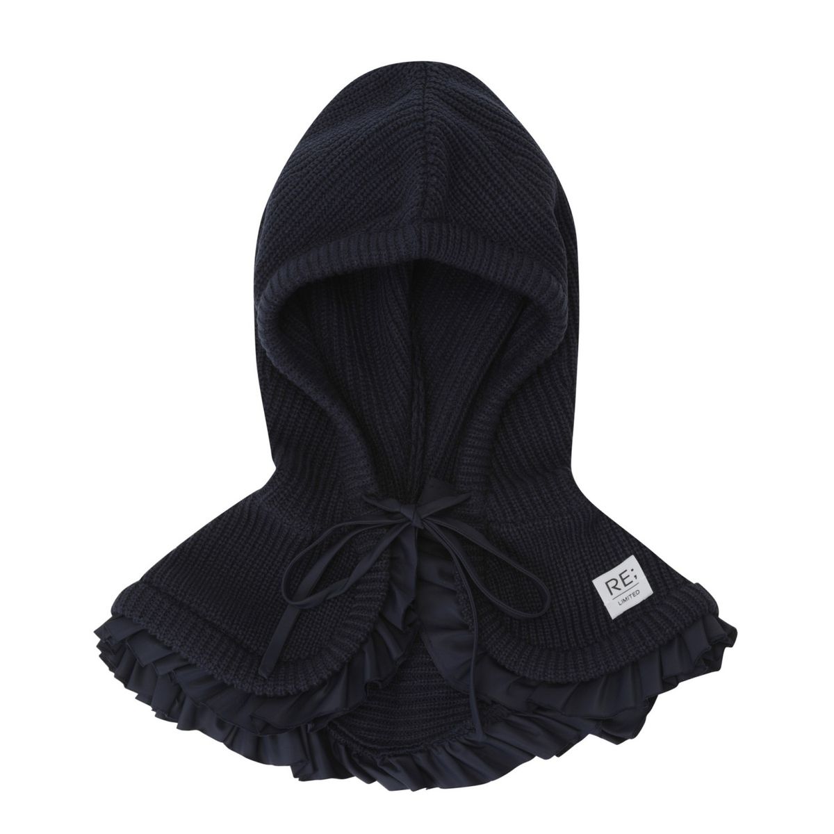 래코드(RECODE) Round Collar Hoodie Balaclava_R0WAW23109NYX