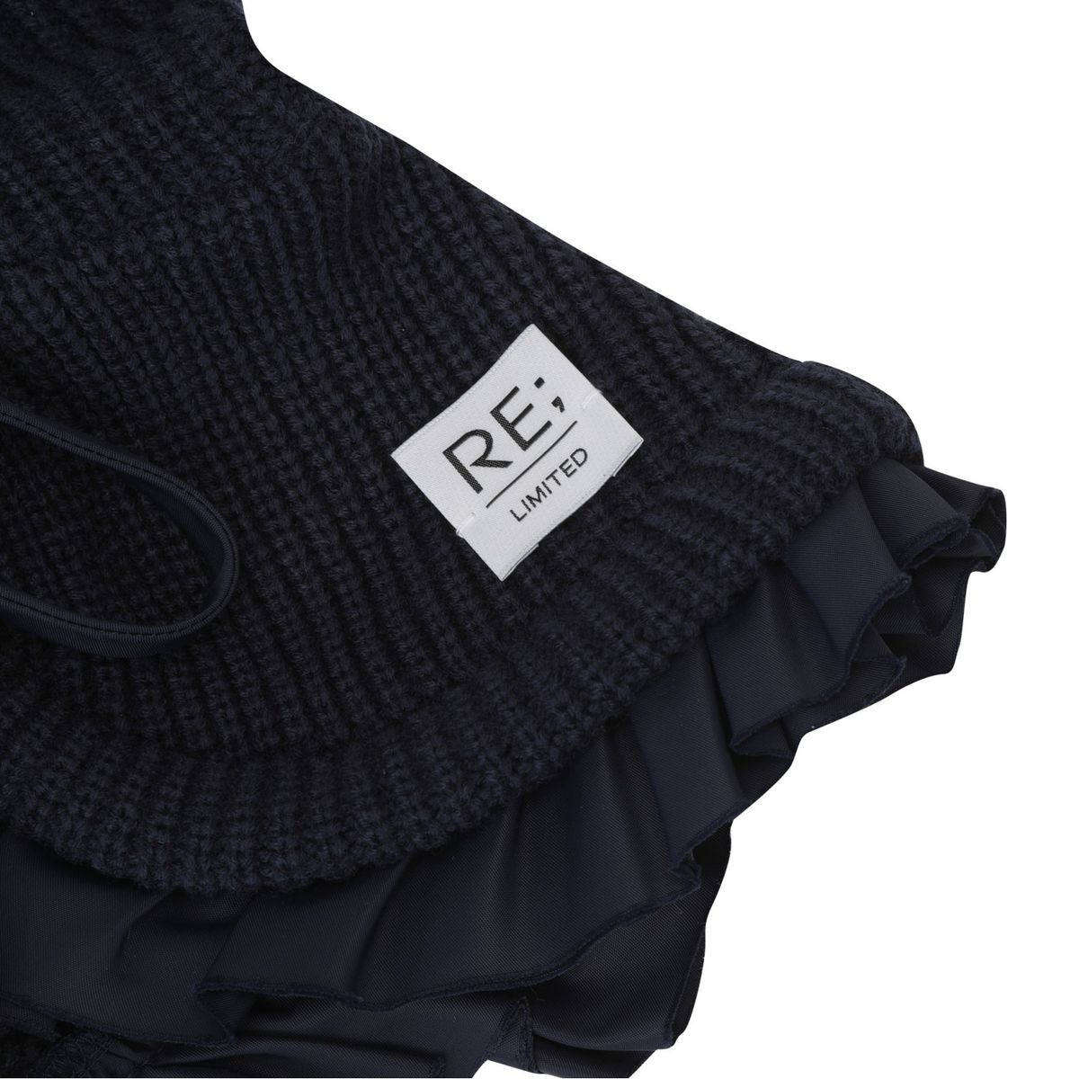 래코드(RECODE) Round Collar Hoodie Balaclava_R0WAW23109NYX