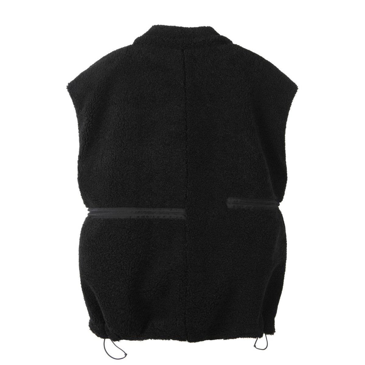 래코드(RECODE) Over Sized Shearing Vest_RQVAW23534BKX