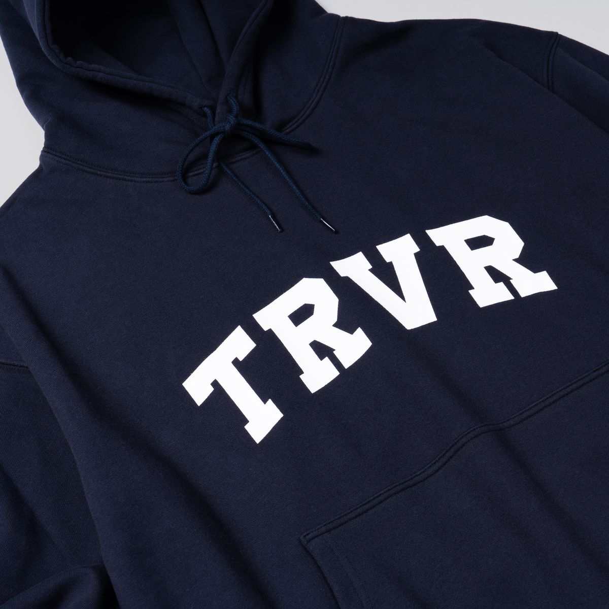 티알브이알(TRVR) Hoodie U-Graphic Navy