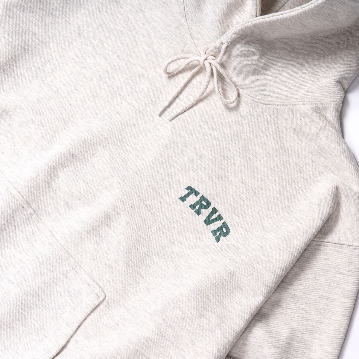 티알브이알(TRVR) Hoodie F-Graphic Oatmeal