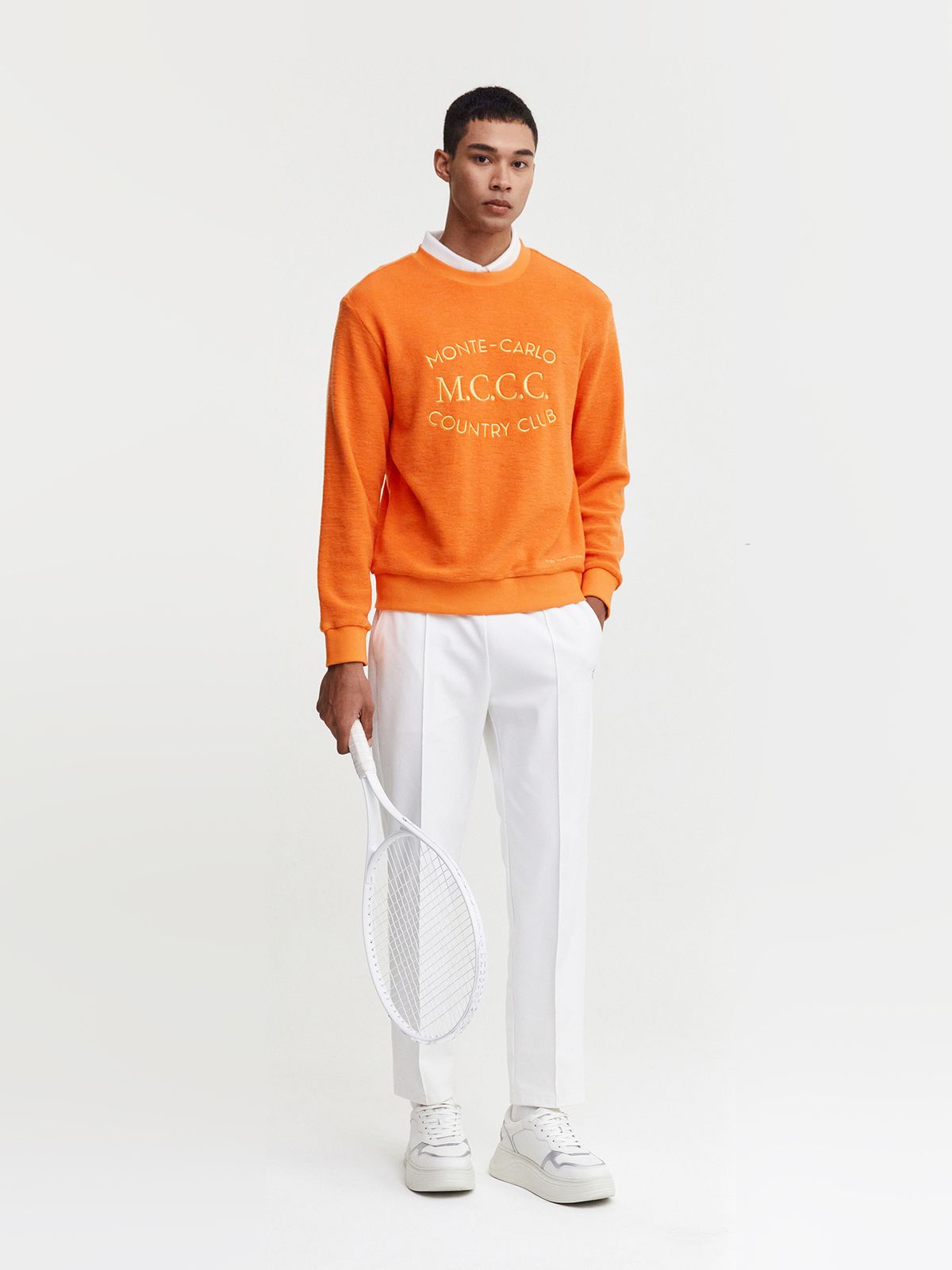 세르지오 타키니(SERGIO TACCHINI) M 리조트 우븐 팬츠 (White)