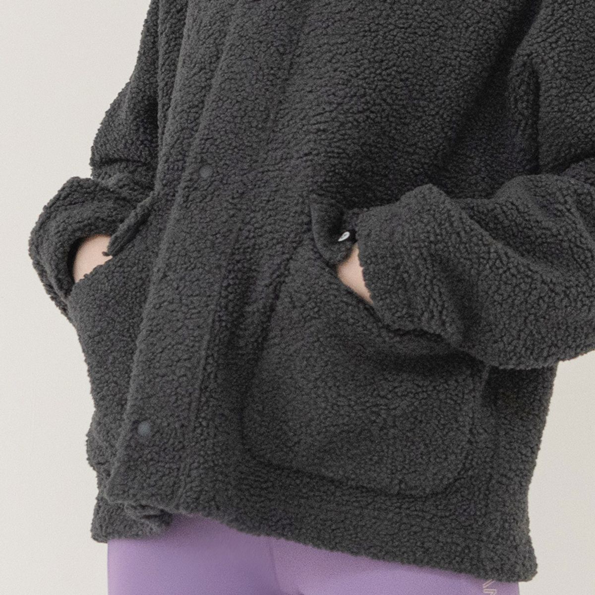 뒤란(DURAN) 보아 플리스 아웃포켓 하이넥 자켓 DTF3W-5104 2colors
