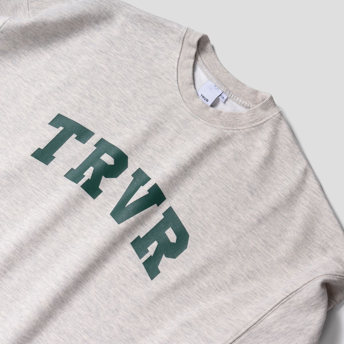 티알브이알(TRVR) Sweatshirts U-Graphic Oatmeal