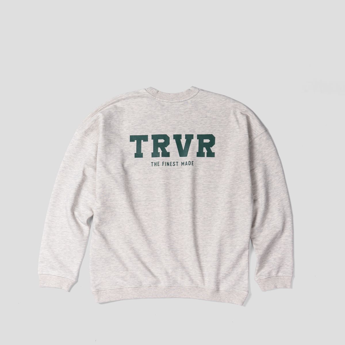 티알브이알(TRVR) Sweatshirts F-Graphic Oatmeal