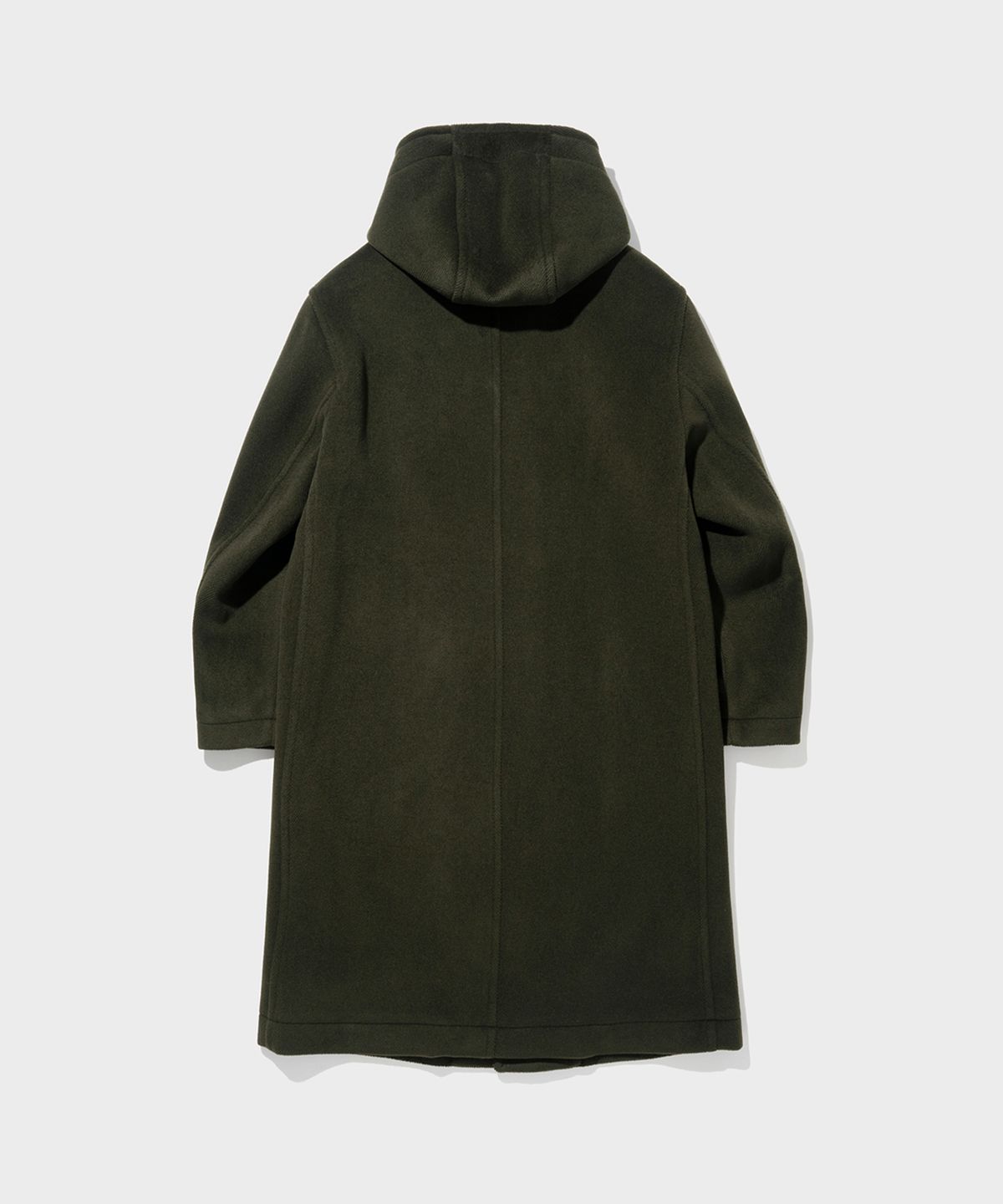 셔터(SHIRTER) PILE WOOL HOODED COAT (ARMY GREEN)