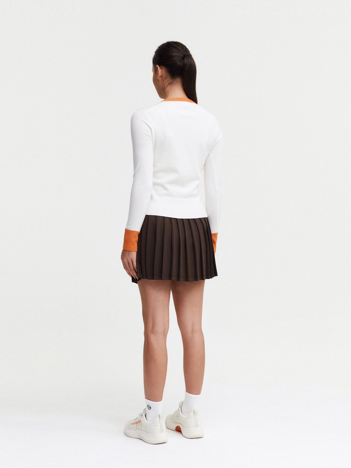 세르지오 타키니(SERGIO TACCHINI) W 리조트 스웨터 풀오버 (White)