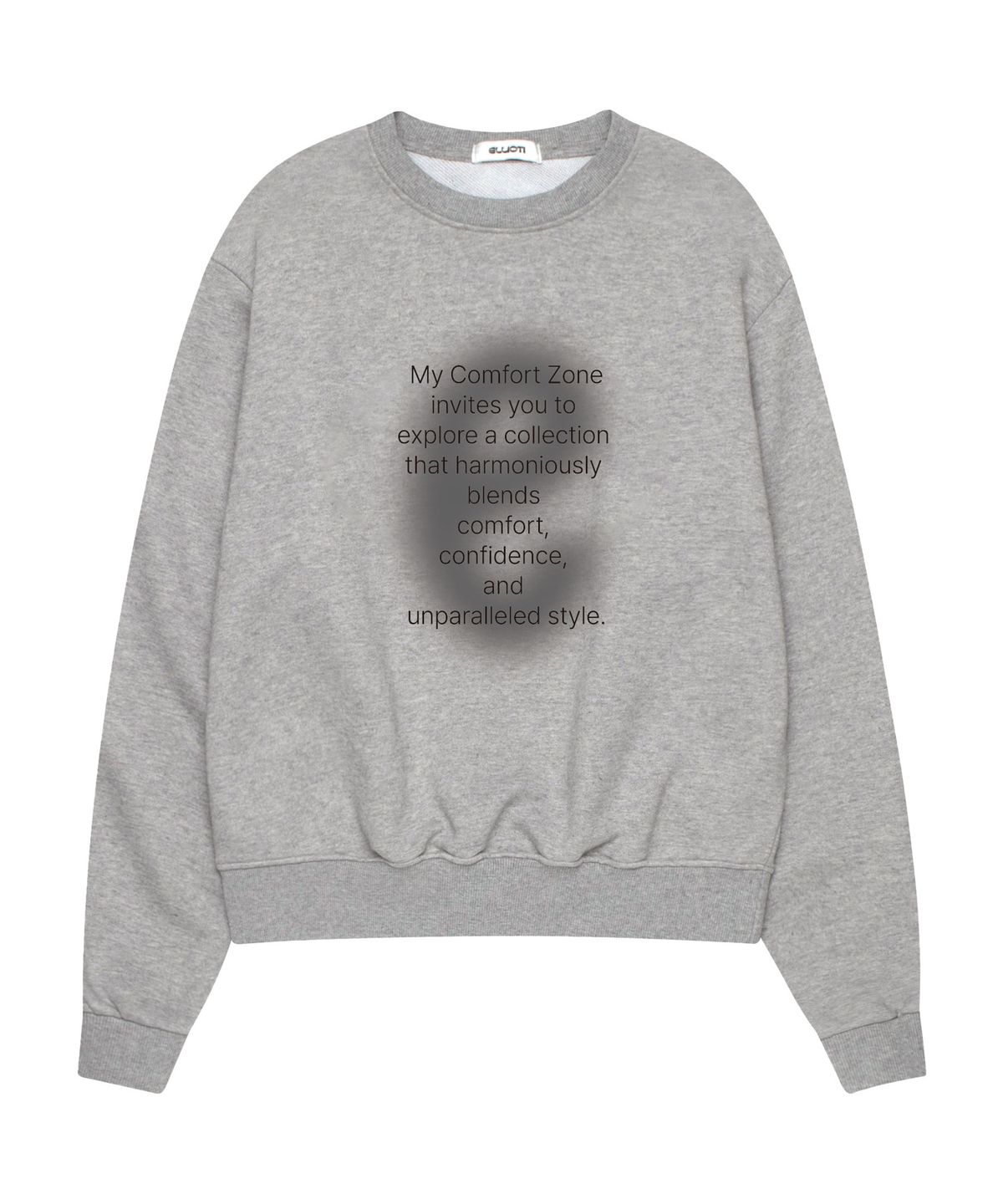 엘리오티(ELLIOTI) E Blur Sweatshirts_5Color_X