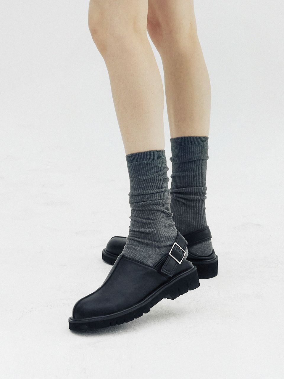 ◆KOMOREBI MUSEUM◆ Handmade platform 2way clog KM106 MUSINSA | KOMOREBI MUSEUM KM106 Handmade Platform 2way Clog