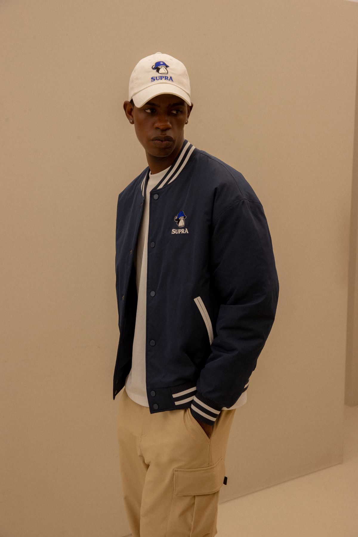 수프라(SUPRA) BAYC 원포인트 로고 볼캡(CREAM)