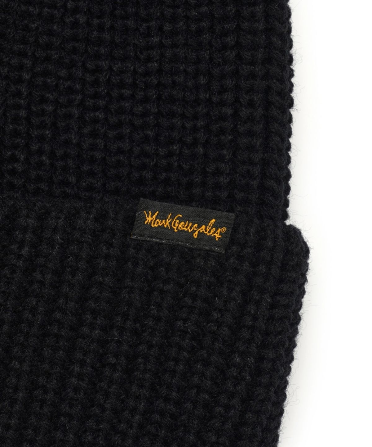 마크곤잘레스(MARK GONZALES) Knit cuff beanie - BLACK