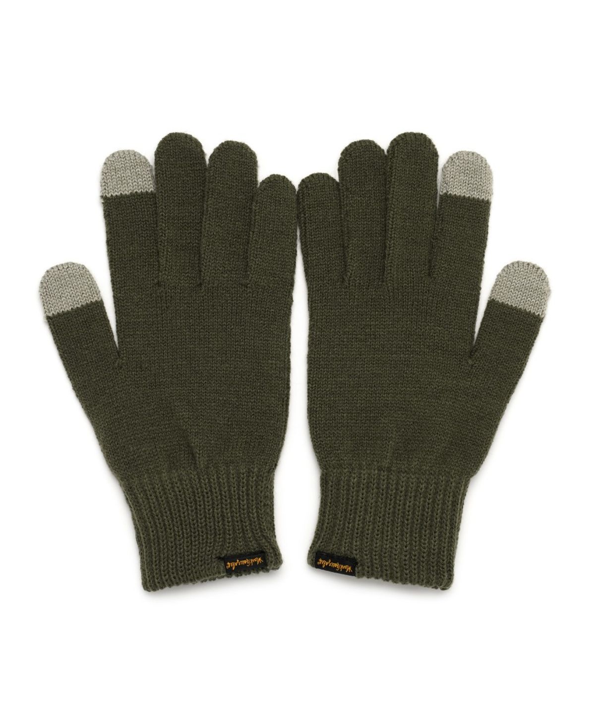마크곤잘레스(MARK GONZALES) Knit Gloves - KHAKI