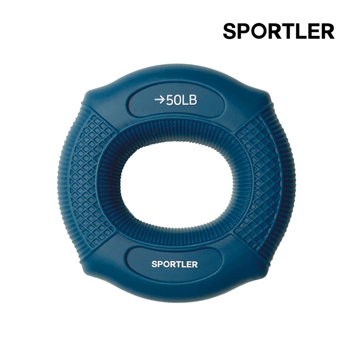 스포틀러(SPORTLER) 실리콘 듀얼 강도조절 악력기 세트(2개입)