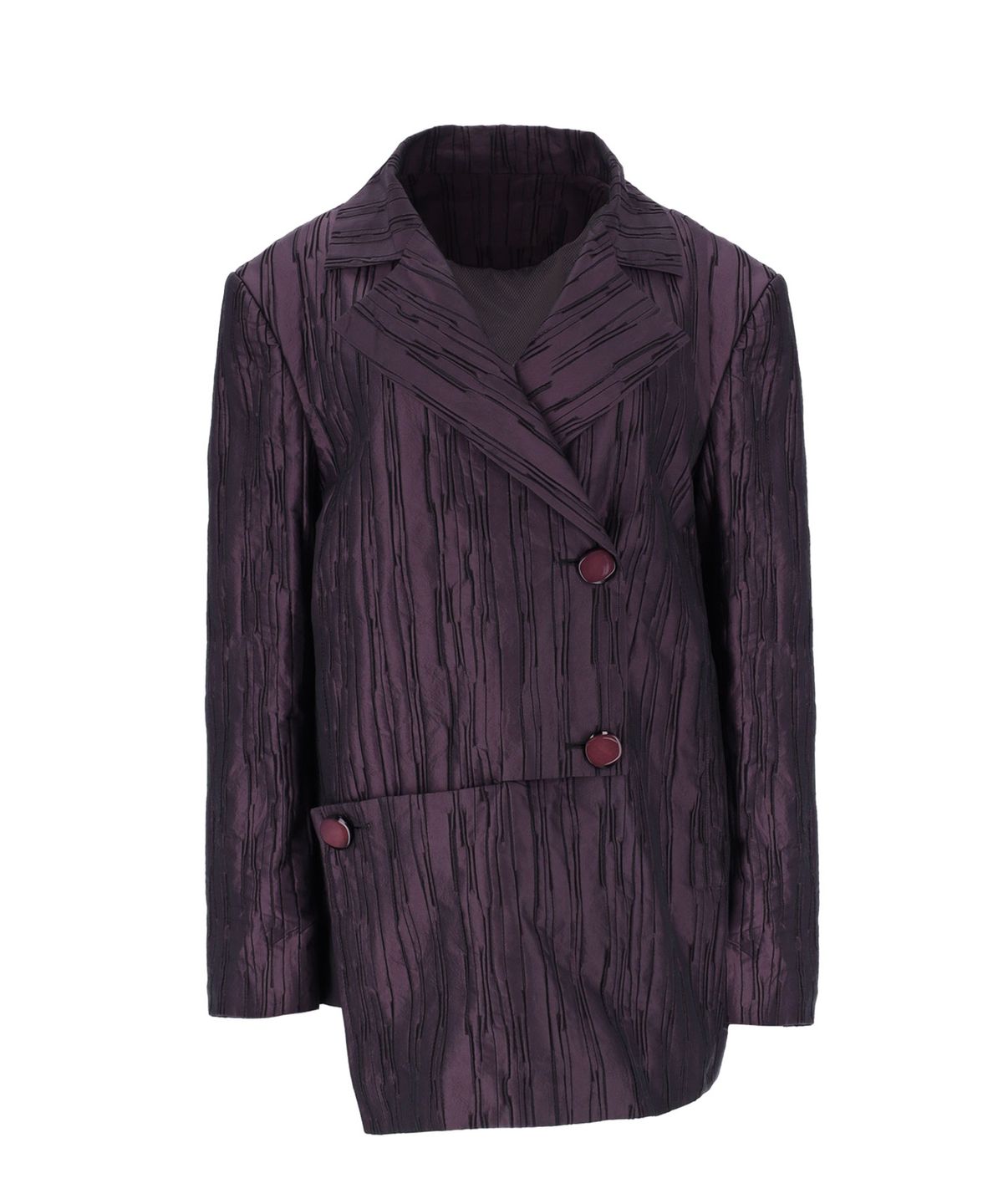 쎄쎄쎄(SETSETSET) CROSSOVER MANNISH JACKET WINE