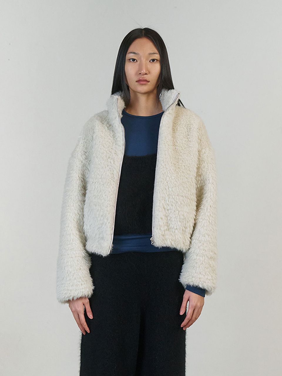 【AMOMENTO】23fw HAIRY FUR BLOUSON MUSINSA | AMOMENTO HAIRY FUR BLOUSON (2COLORS)